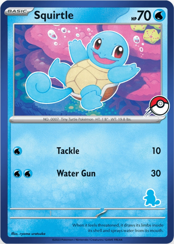Squirtle (Blue Border) [My First Battle] | Galactic Gamez
