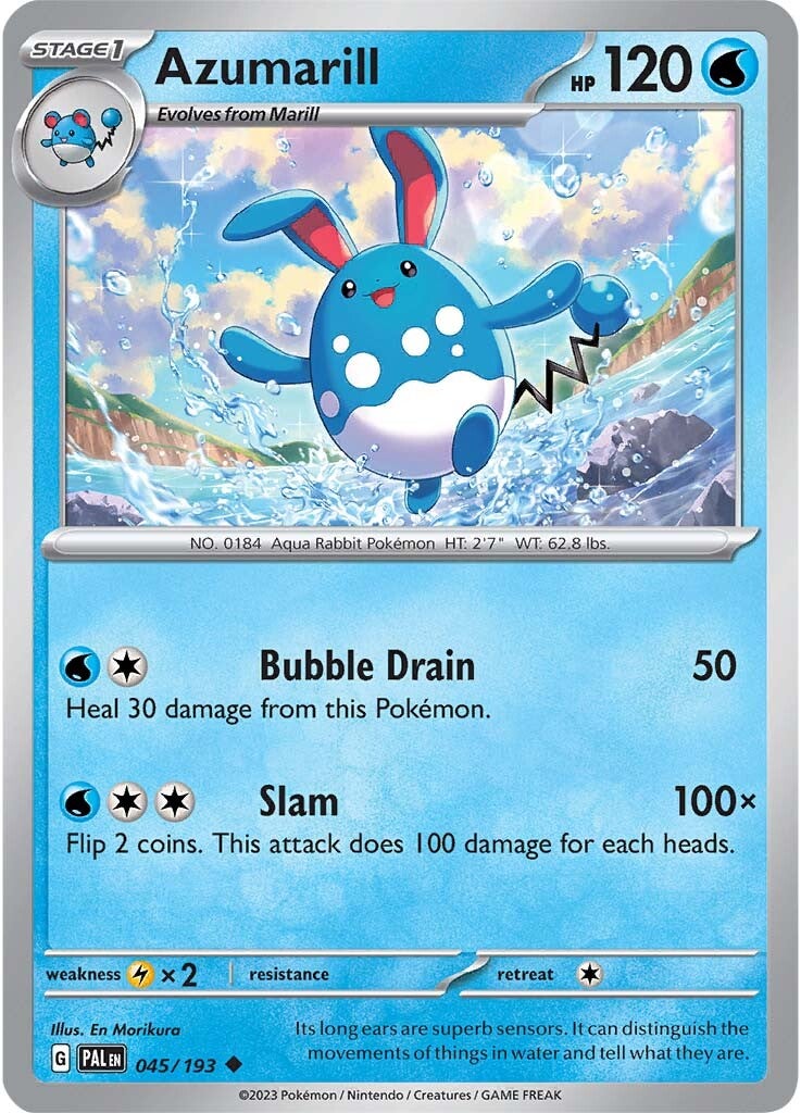 Azumarill (045/193) [Scarlet & Violet: Paldea Evolved] | Galactic Gamez