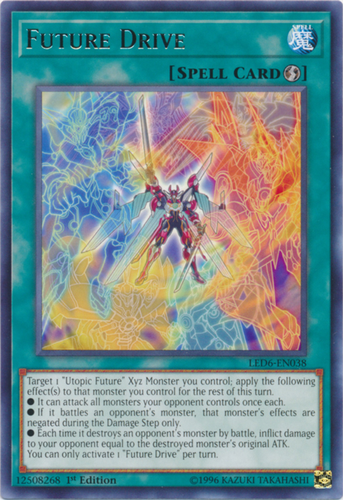 Future Drive [LED6-EN038] Rare | Galactic Gamez