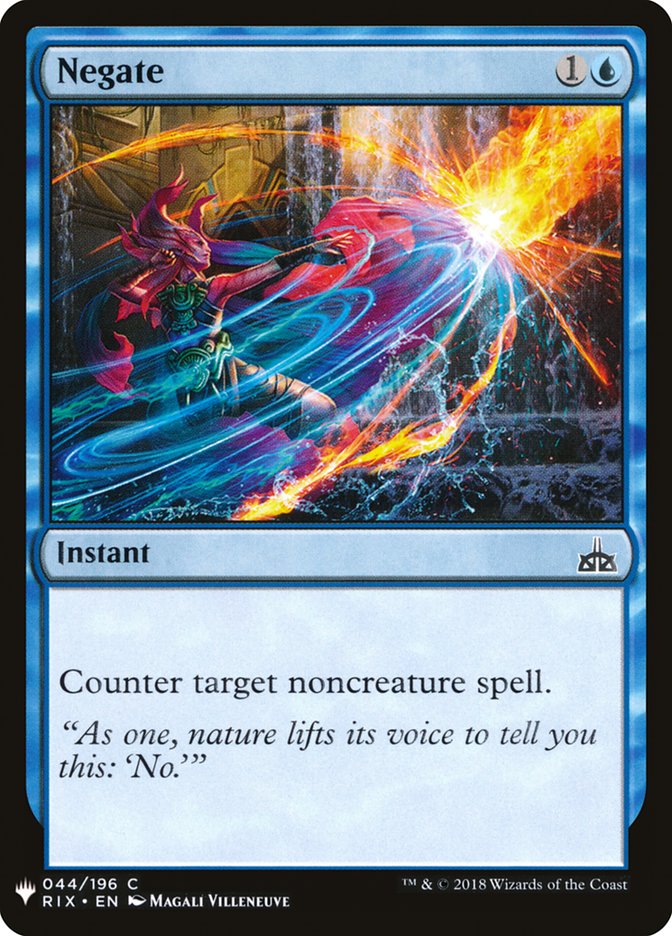 Negate [Mystery Booster] | Galactic Gamez