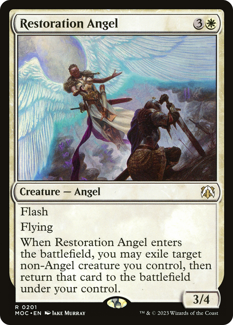 Restoration Angel [March of the Machine Commander] | Galactic Gamez