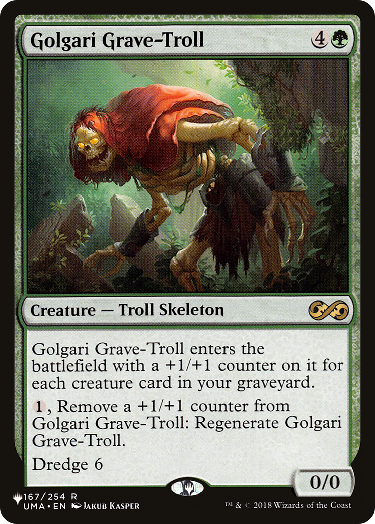 Golgari Grave-Troll [The List] | Galactic Gamez