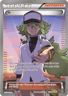 N (105a/124) (Alternate Art Promo) [XY: Fates Collide] | Galactic Gamez