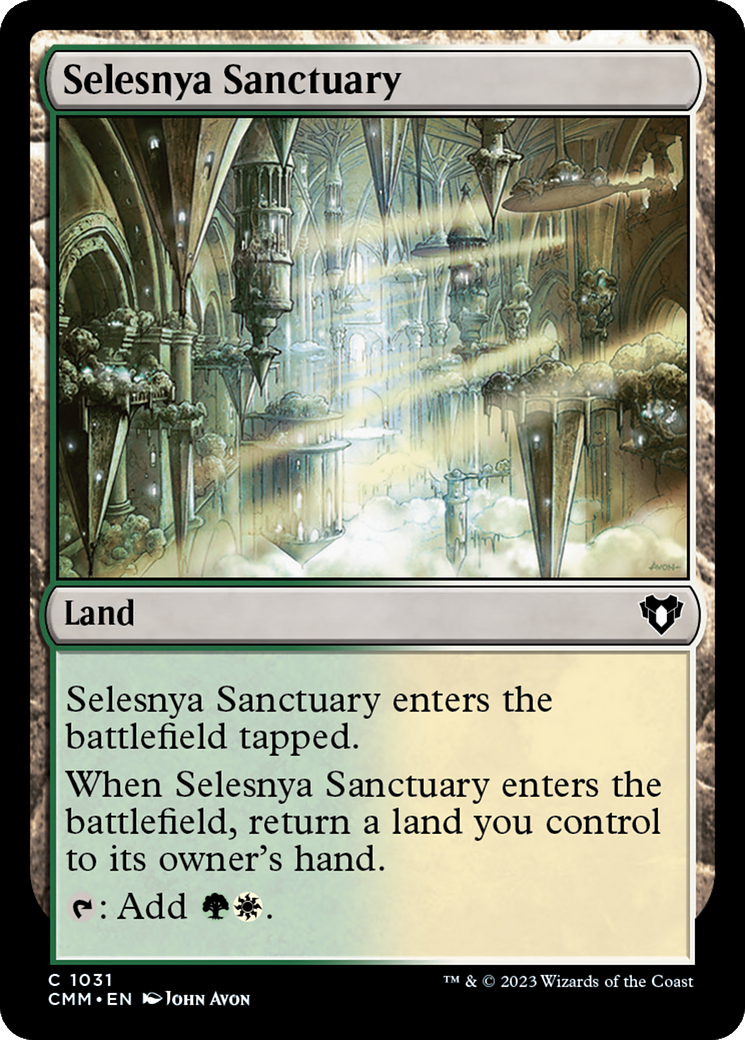Selesnya Sanctuary [Commander Masters] | Galactic Gamez