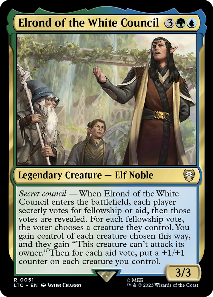 Elrond of the White Council [The Lord of the Rings: Tales of Middle-Earth Commander] | Galactic Gamez