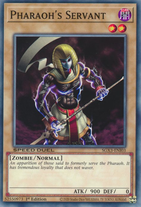 Pharaoh's Servant [SGX3-ENI03] Common | Galactic Gamez