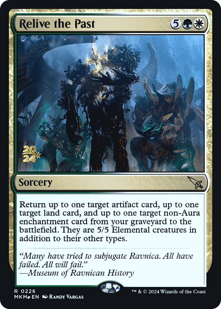 Relive the Past [Murders at Karlov Manor Prerelease Promos] | Galactic Gamez