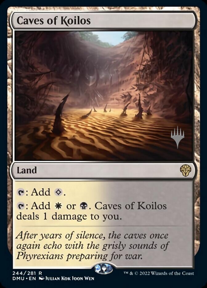 Caves of Koilos (Promo Pack) [Dominaria United Promos] | Galactic Gamez