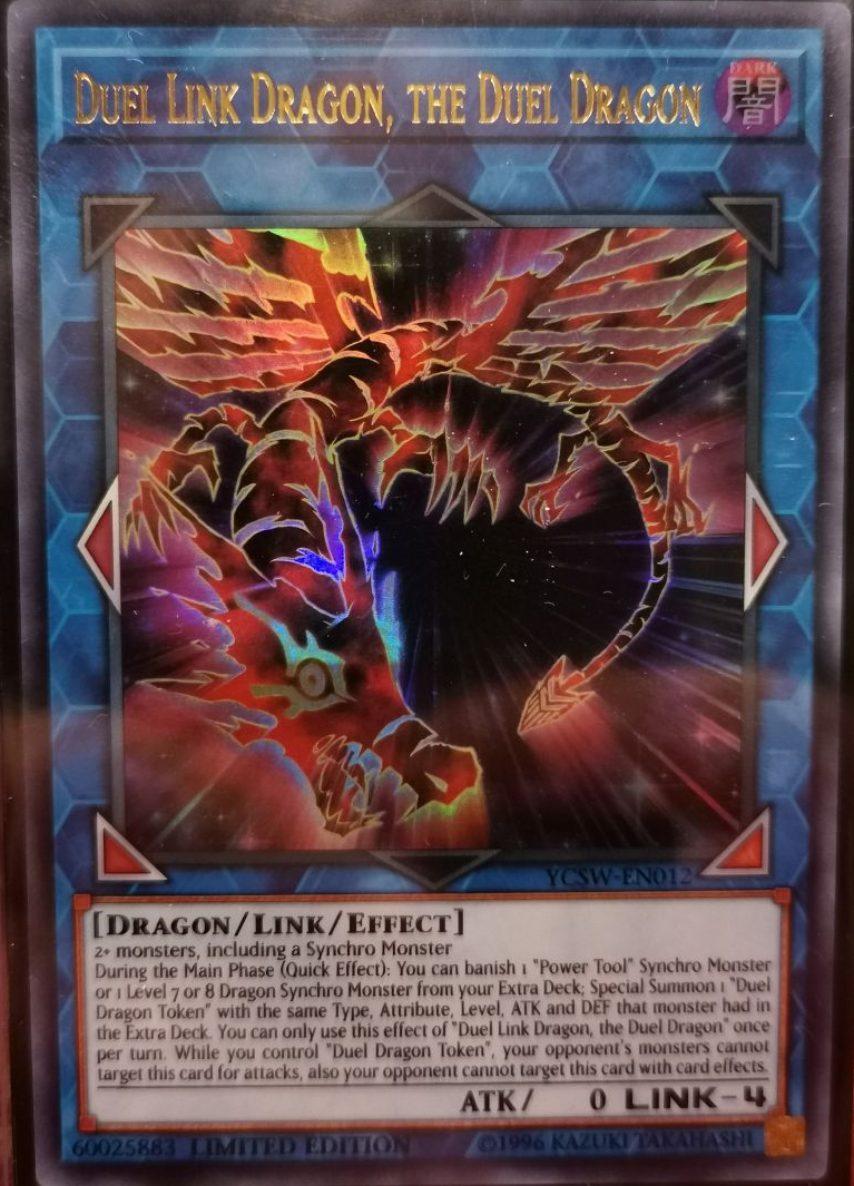 Duel Link Dragon, the Duel Dragon [YCSW-EN012] Ultra Rare | Galactic Gamez