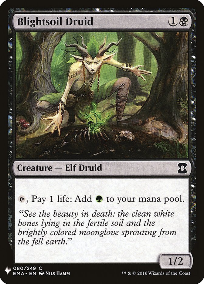 Blightsoil Druid [Mystery Booster] | Galactic Gamez
