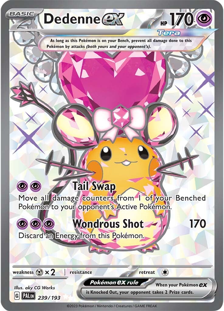 Dedenne ex (239/193) [Scarlet & Violet: Paldea Evolved] | Galactic Gamez