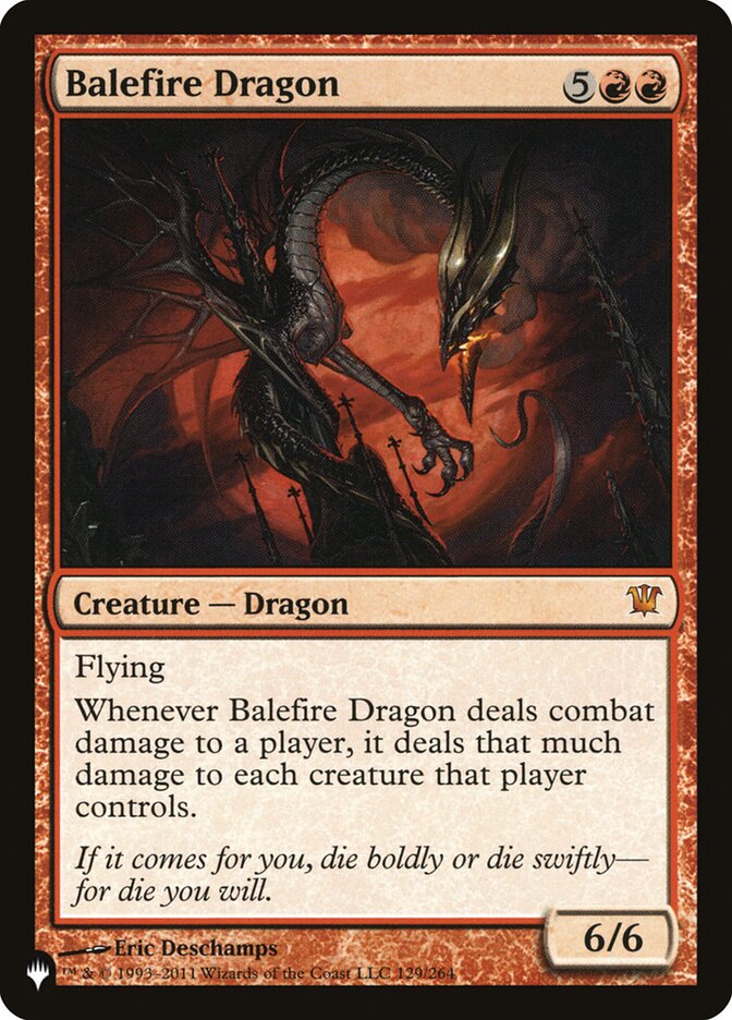 Balefire Dragon [The List] | Galactic Gamez