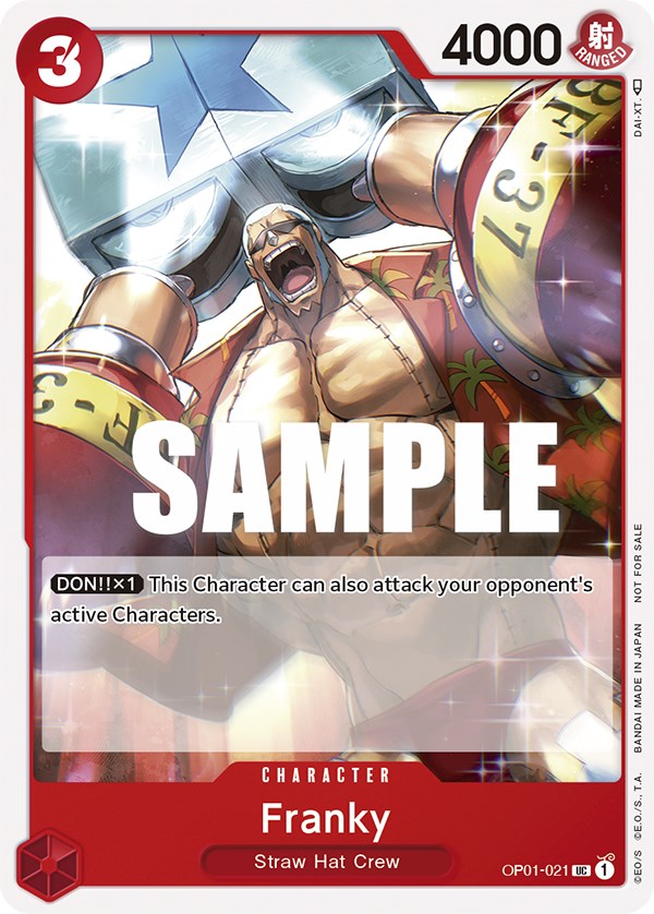 Franky (Tournament Pack Vol. 2) [One Piece Promotion Cards] | Galactic Gamez