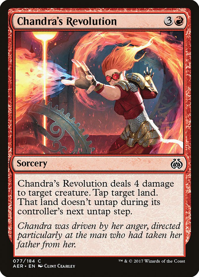 Chandra's Revolution [Aether Revolt] | Galactic Gamez