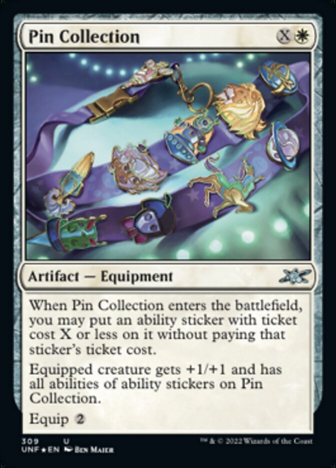 Pin Collection (Galaxy Foil) [Unfinity] | Galactic Gamez