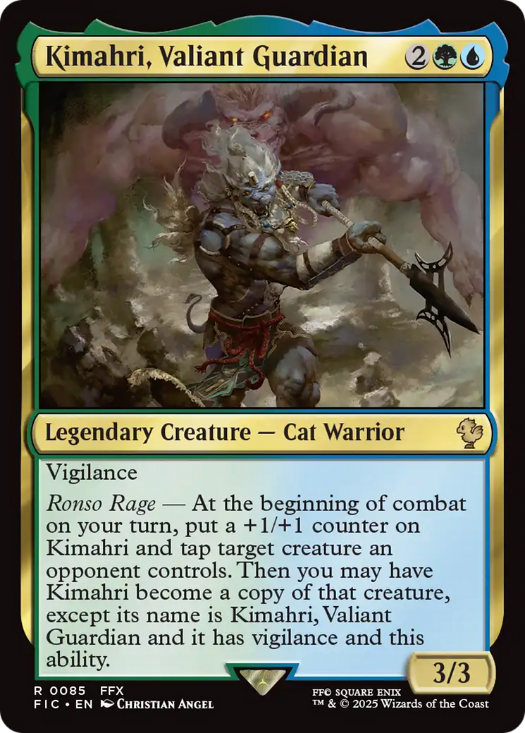 Kimahri, Valiant Guardian [FINAL FANTASY Commander] | Galactic Gamez