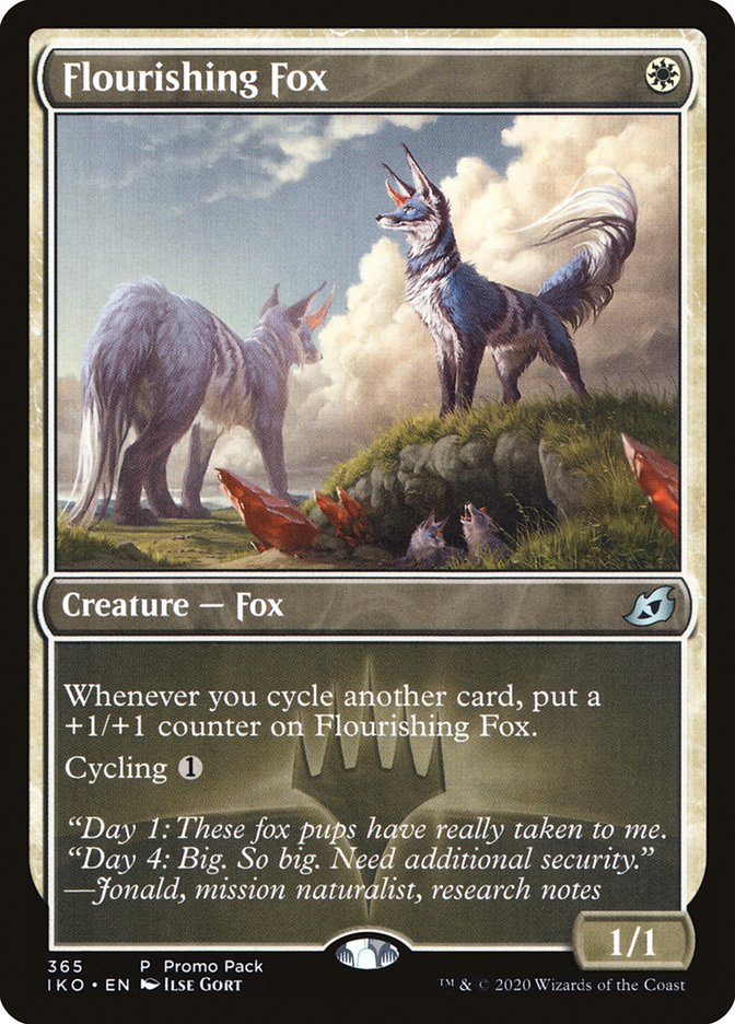 Flourishing Fox (Promo Pack) [Ikoria: Lair of Behemoths Promos] | Galactic Gamez