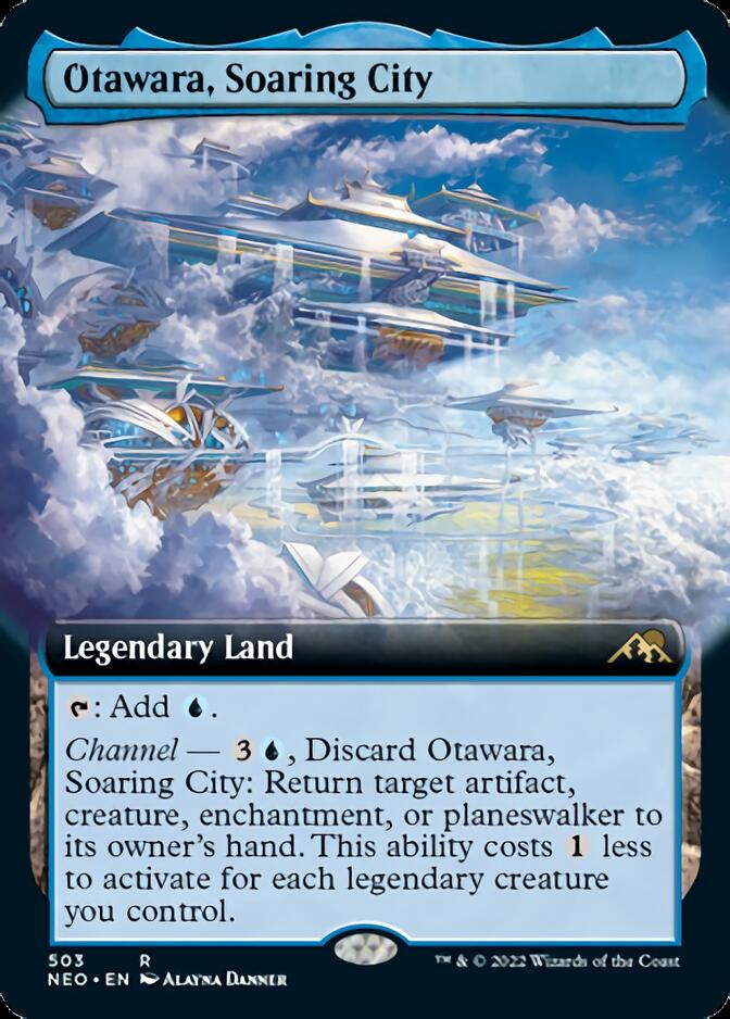 Otawara, Soaring City (Extended Art) [Kamigawa: Neon Dynasty] | Galactic Gamez