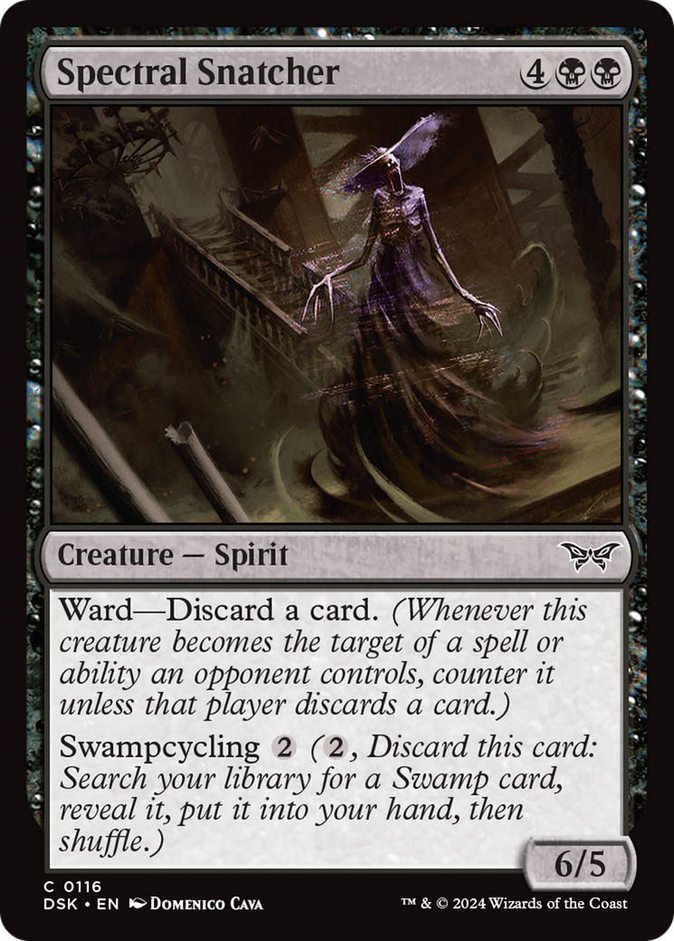 Spectral Snatcher [Duskmourn: House of Horror] | Galactic Gamez