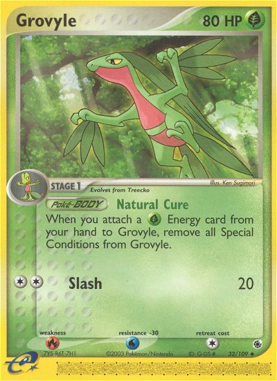 Grovyle (32/109) [EX: Ruby & Sapphire] | Galactic Gamez