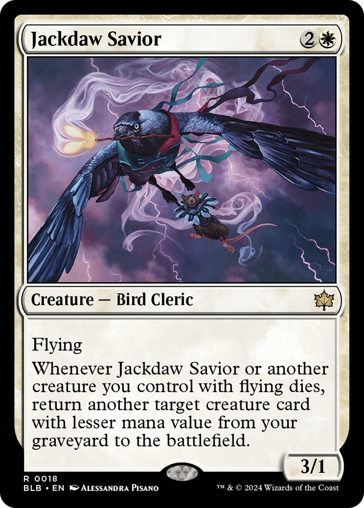 Jackdaw Savior [Bloomburrow] | Galactic Gamez