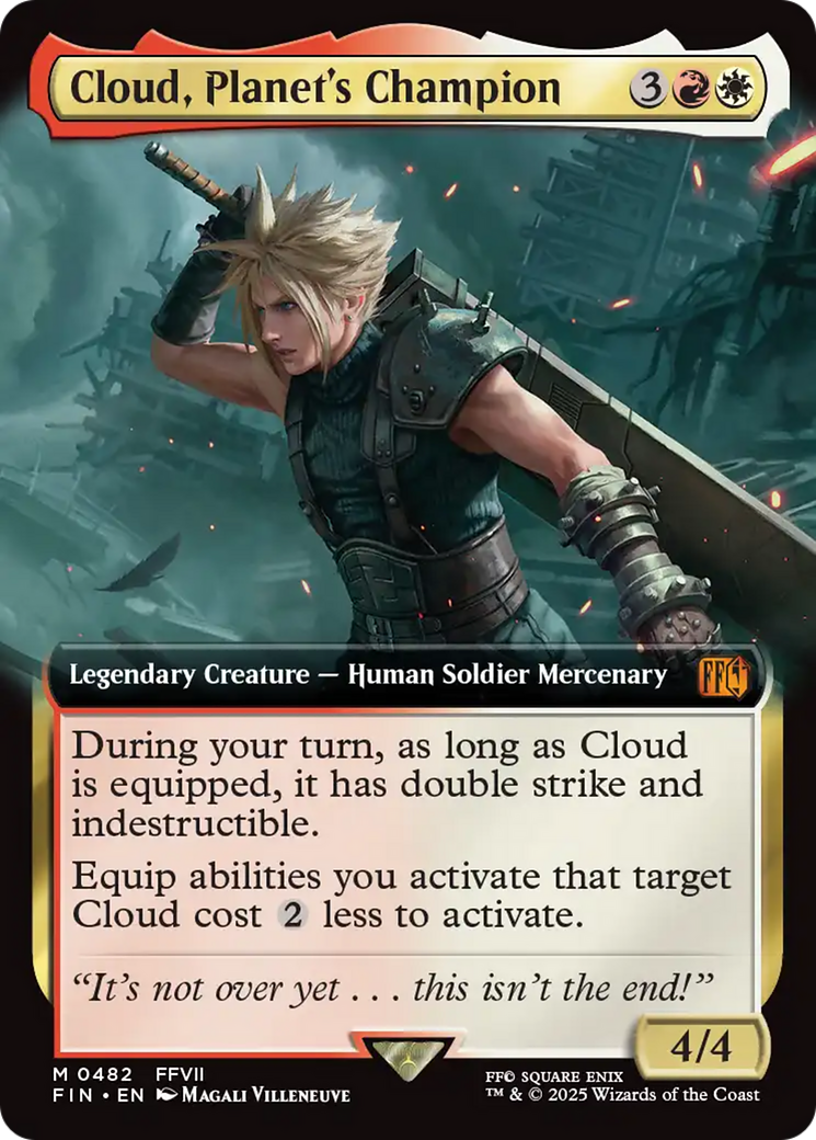 Cloud, Planet's Champion (Extended Art) [FINAL FANTASY] | Galactic Gamez