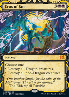 Crux of Fate (Foil Etched) [Strixhaven: Mystical Archive] | Galactic Gamez