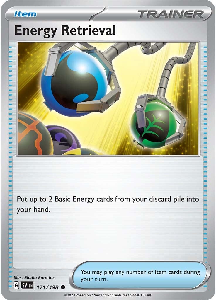 Energy Retrieval (171/198) [Scarlet & Violet: Base Set] | Galactic Gamez