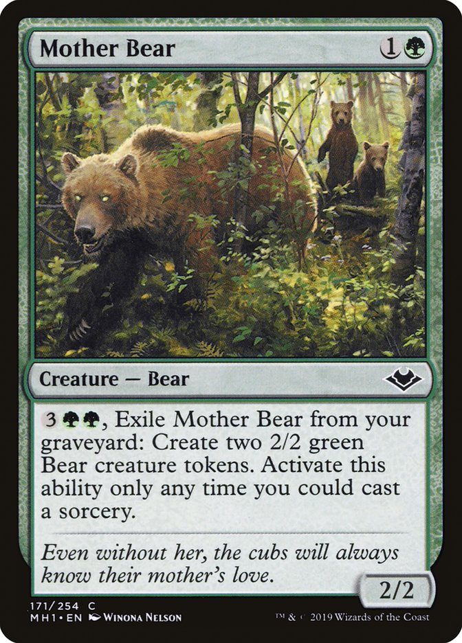 Mother Bear [Modern Horizons] | Galactic Gamez