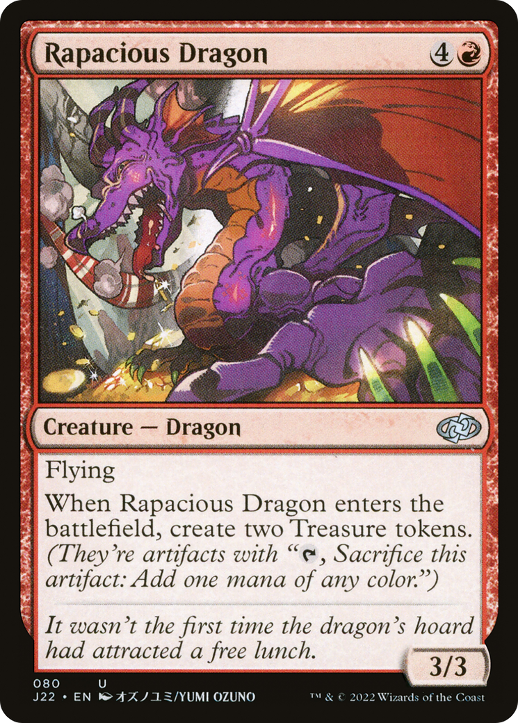 Rapacious Dragon [Jumpstart 2022] | Galactic Gamez