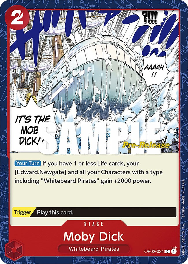 Moby Dick [Paramount War Pre-Release Cards] | Galactic Gamez