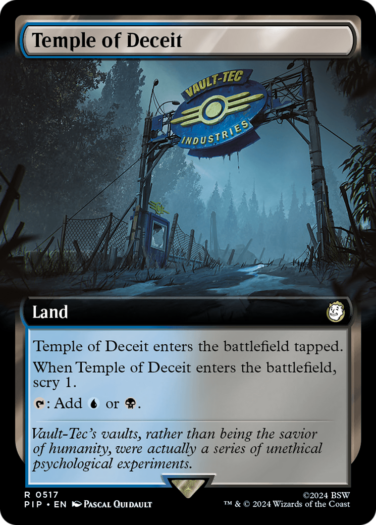 Temple of Deceit (Extended Art) [Fallout] | Galactic Gamez