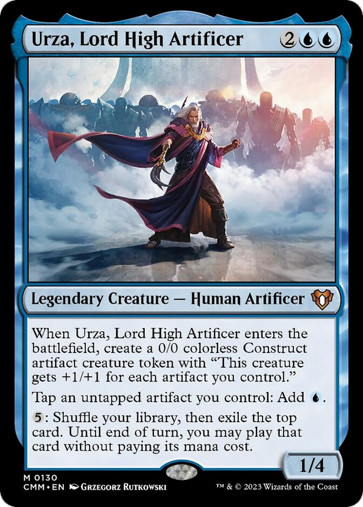 Urza, Lord High Artificer [Commander Masters] | Galactic Gamez