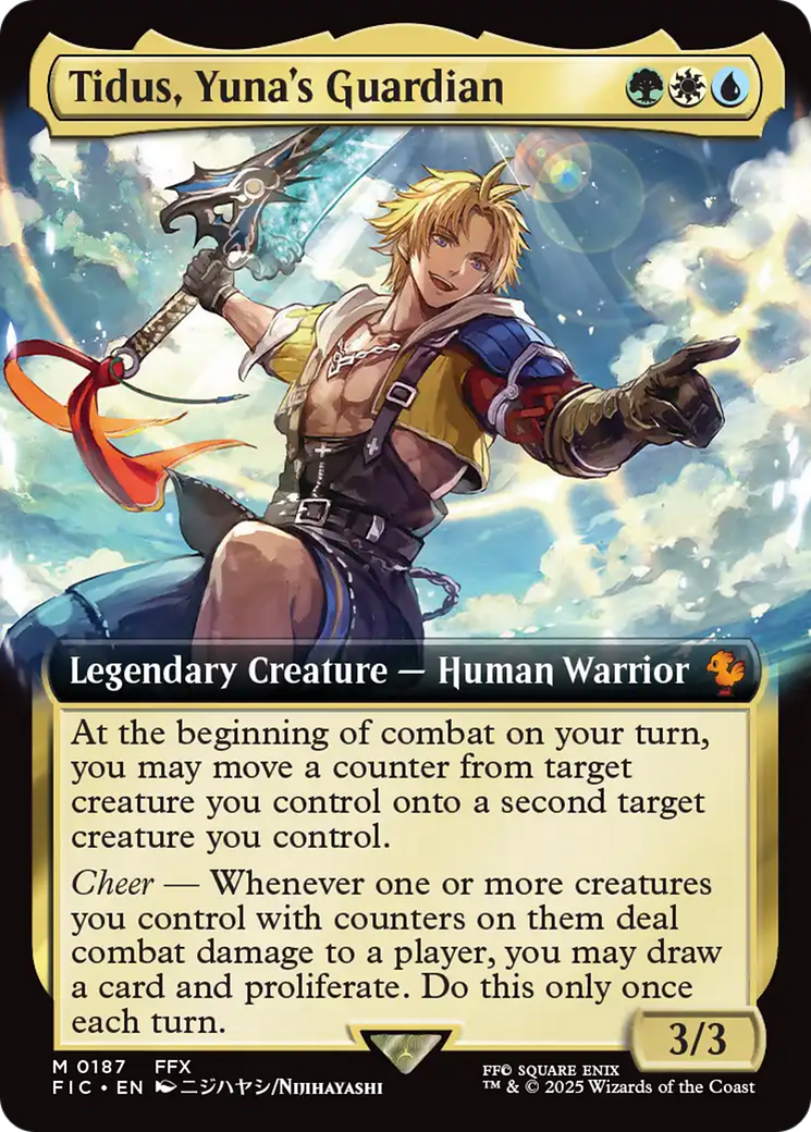 Tidus, Yuna's Guardian (Extended Art) [FINAL FANTASY Commander] | Galactic Gamez
