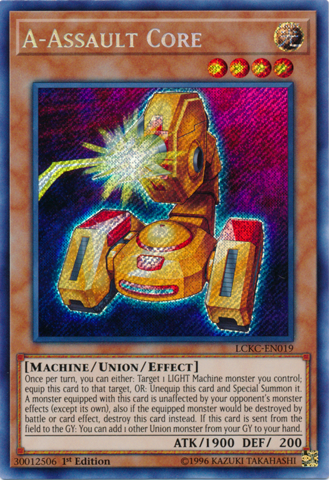 A-Assault Core [LCKC-EN019] Secret Rare | Galactic Gamez