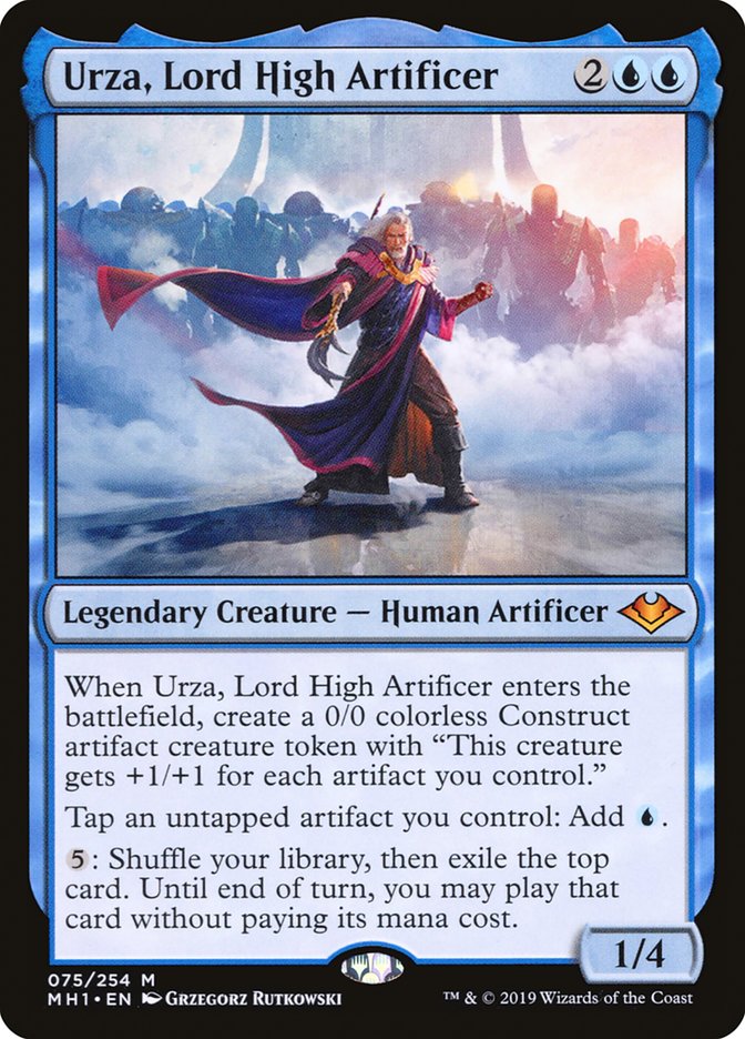 Urza, Lord High Artificer [Modern Horizons] | Galactic Gamez