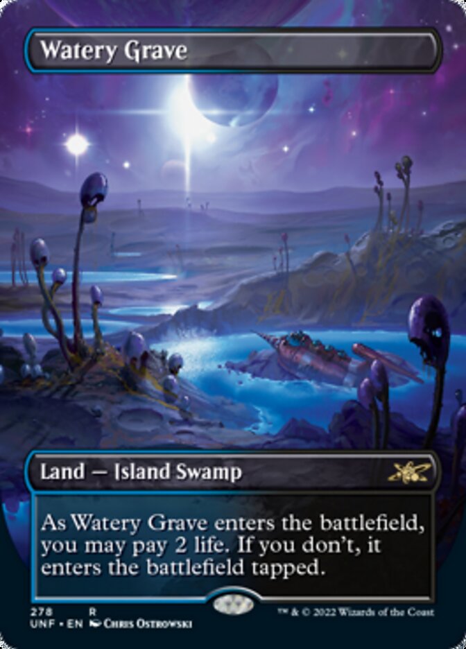 Watery Grave (Borderless) [Unfinity] | Galactic Gamez
