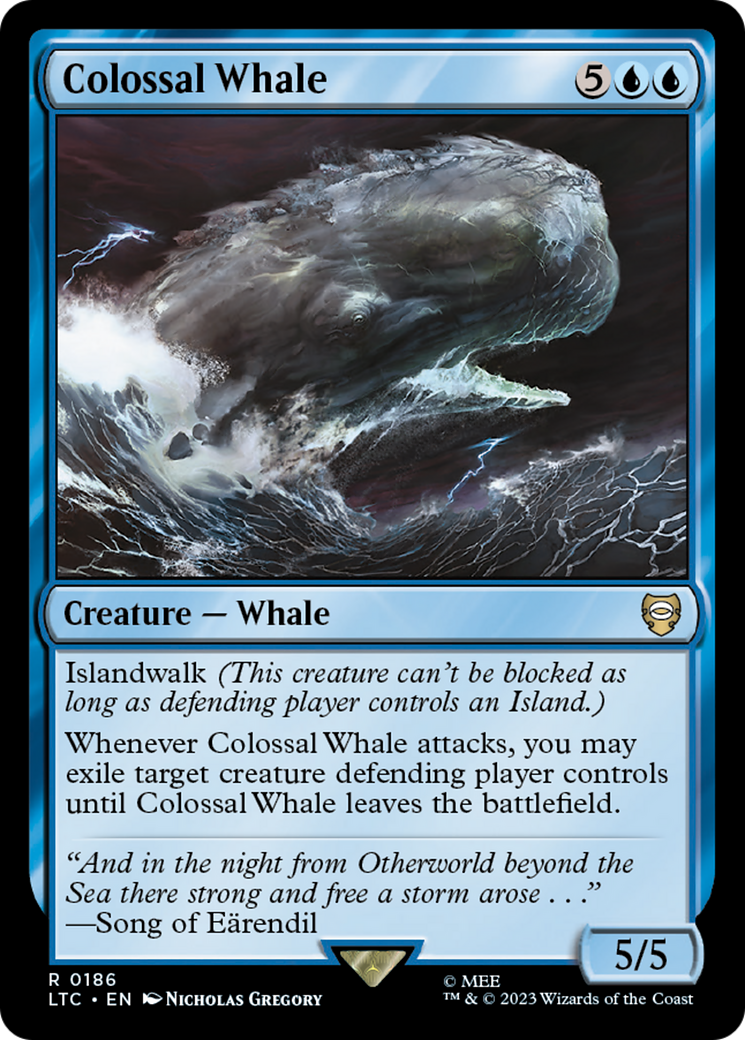 Colossal Whale [The Lord of the Rings: Tales of Middle-Earth Commander] | Galactic Gamez