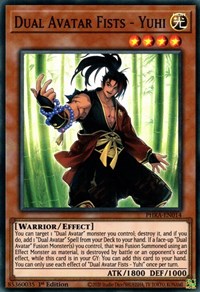 Dual Avatar Fists - Yuhi [PHRA-EN014] Super Rare | Galactic Gamez
