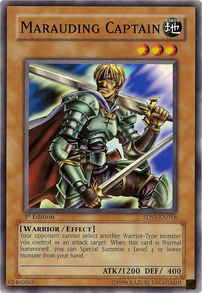 Marauding Captain [5DS1-EN018] Common | Galactic Gamez