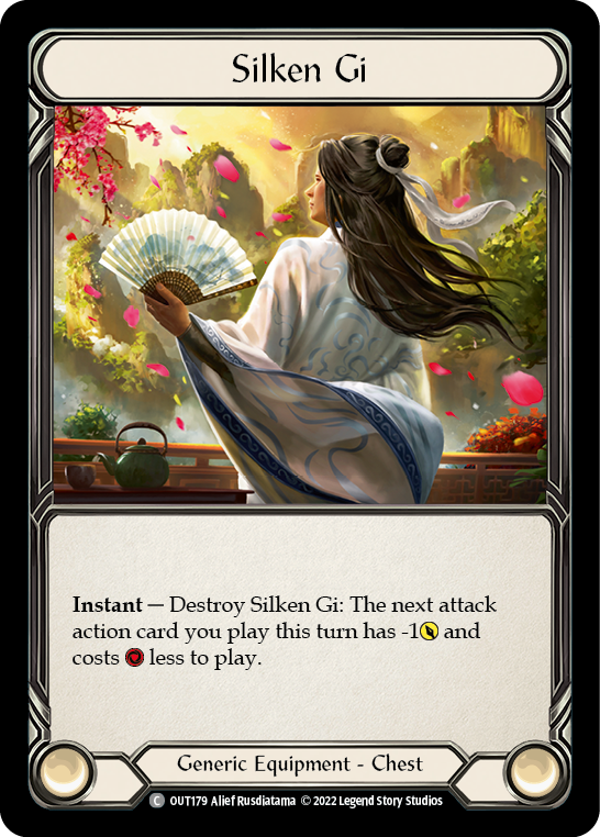 Silken Gi [OUT179] (Outsiders)  Cold Foil | Galactic Gamez