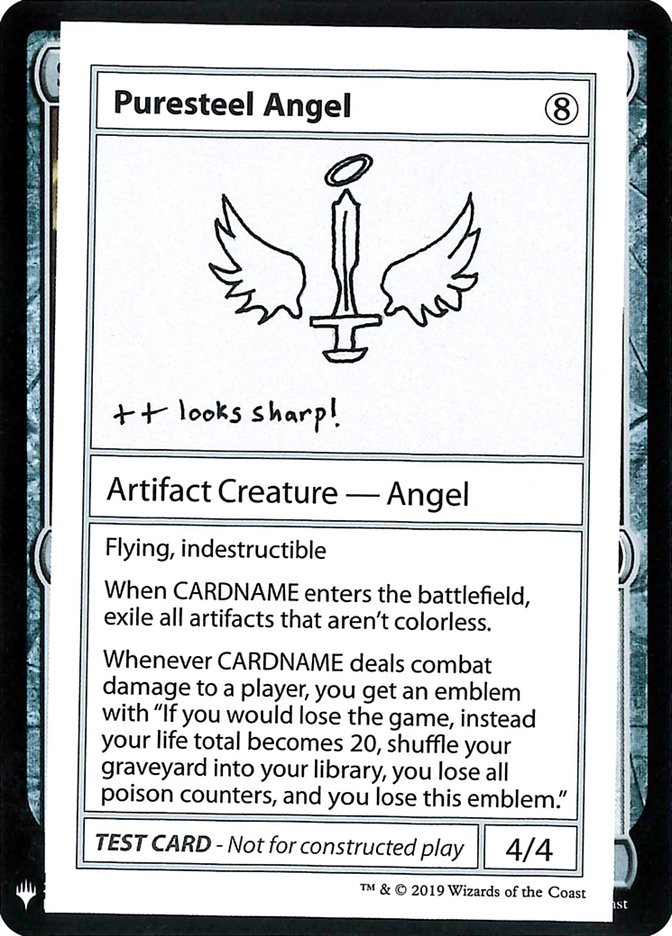 Puresteel Angel [Mystery Booster Playtest Cards] | Galactic Gamez