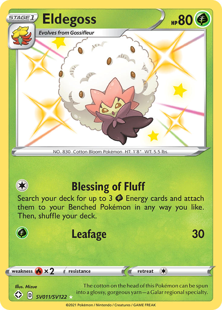 Eldegoss (SV011/SV122) [Sword & Shield: Shining Fates] | Galactic Gamez