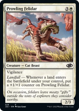 Prowling Felidar [Jumpstart 2022] | Galactic Gamez