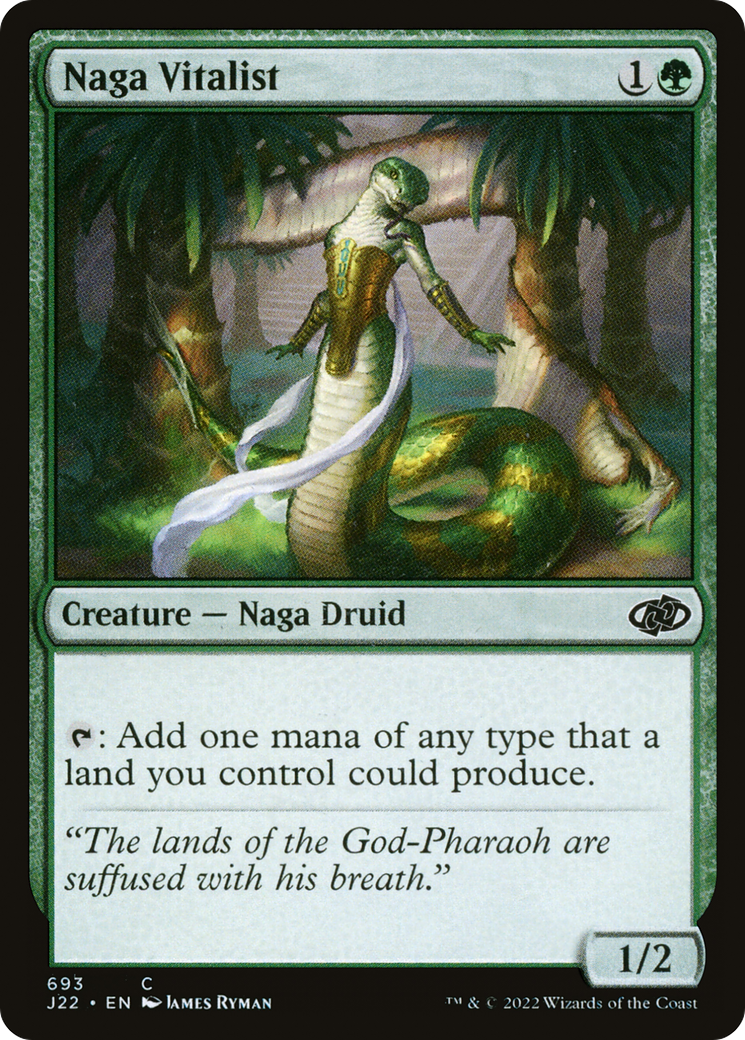 Naga Vitalist [Jumpstart 2022] | Galactic Gamez
