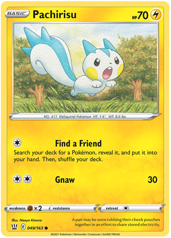 Pachirisu (049/163) [Sword & Shield: Battle Styles] | Galactic Gamez