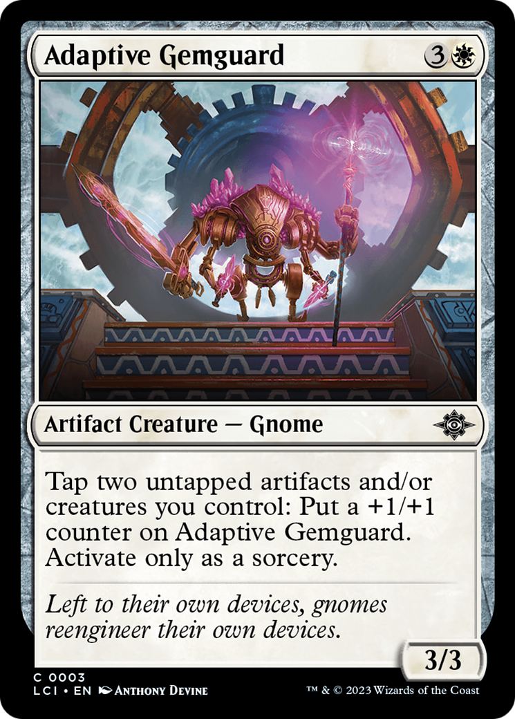 Adaptive Gemguard [The Lost Caverns of Ixalan] | Galactic Gamez