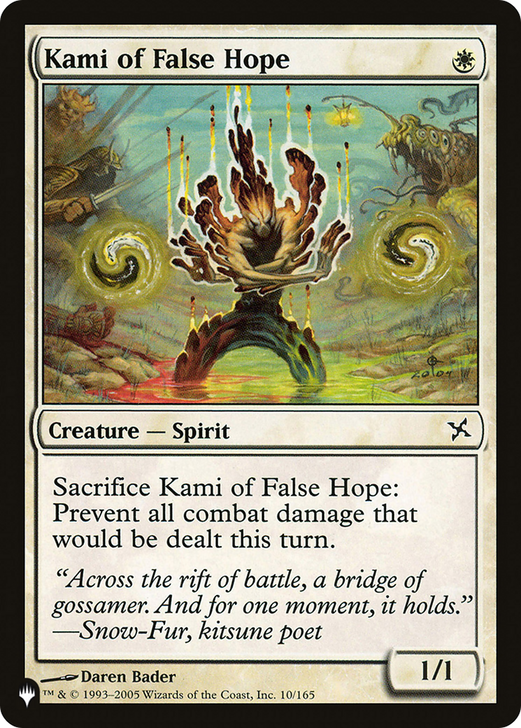 Kami of False Hope [The List] | Galactic Gamez