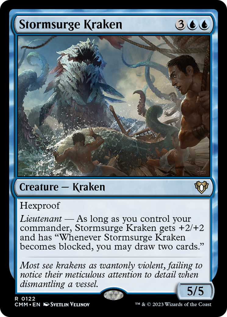 Stormsurge Kraken [Commander Masters] | Galactic Gamez