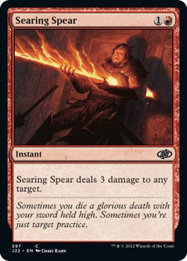 Searing Spear [Jumpstart 2022] | Galactic Gamez